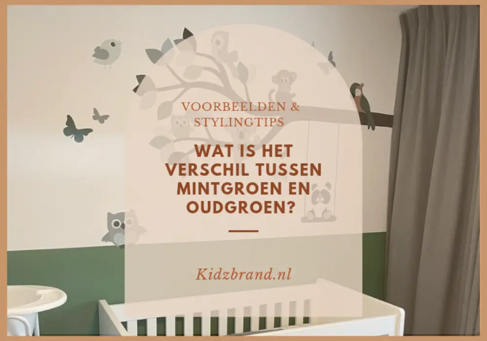 Wat is het verschil tussen mintgroen en oud groen?